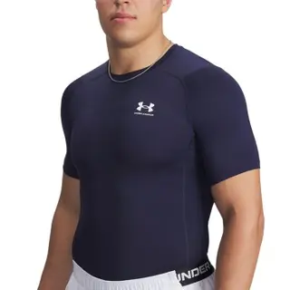 Produktfoto för Under Armour HeatGear SS Compression Shirt Marin Medium Herr