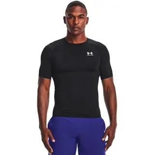 Produktfoto för Under Armour HeatGear SS Compression Shirt Svart Small Herr