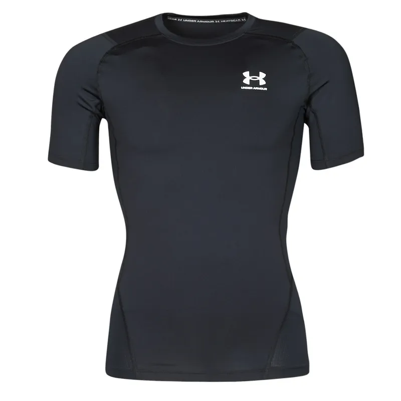Bild 2 för Under Armour HeatGear SS Compression Shirt Svart XX-Large Herr