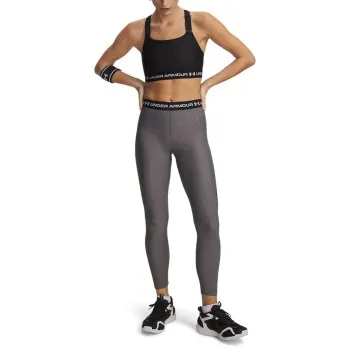 Alternativ bild 0 för Under Armour HeatGear Women Compression Leggings Grå polyester Medium Dam