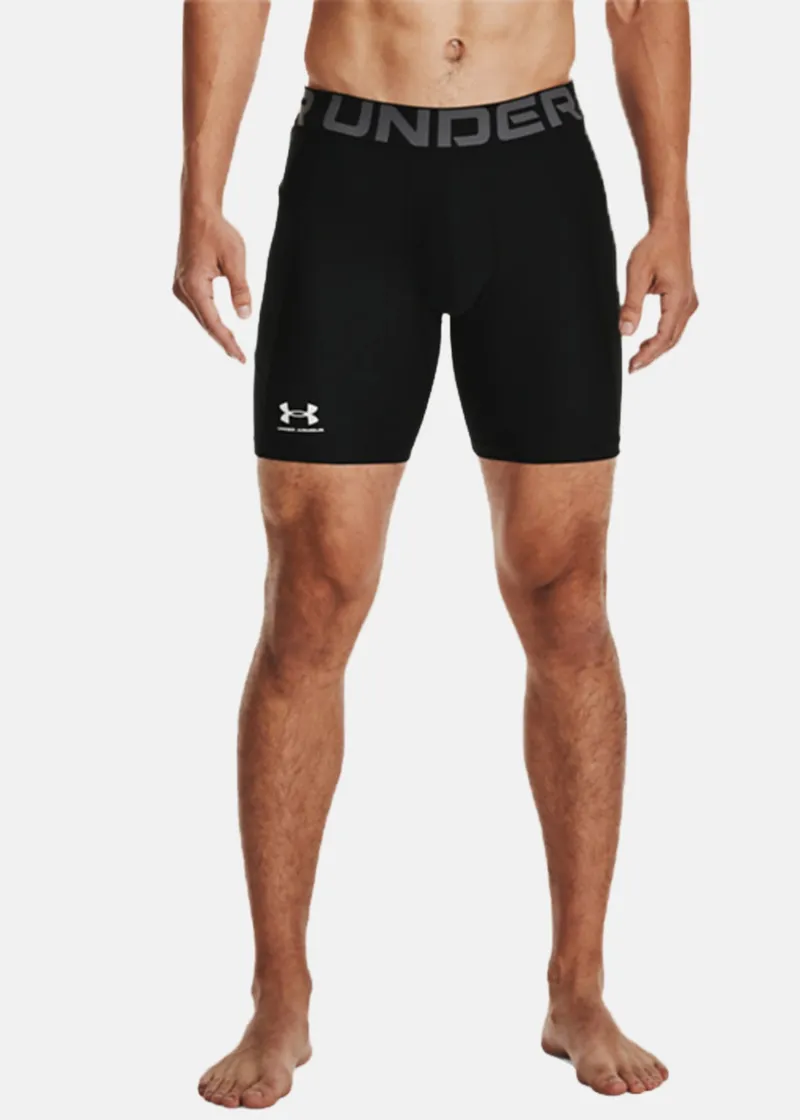 Bild 2 för Under Armour Kalsonger HeatGear Mid Compression Shorts Svart Large Herr