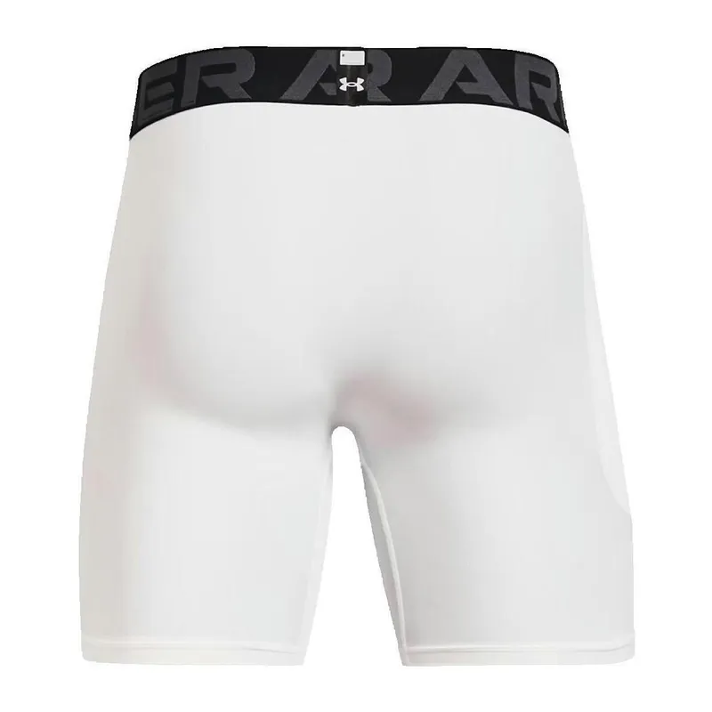 Bild 4 för Under Armour Kalsonger HeatGear Mid Compression Shorts Vit Small Herr