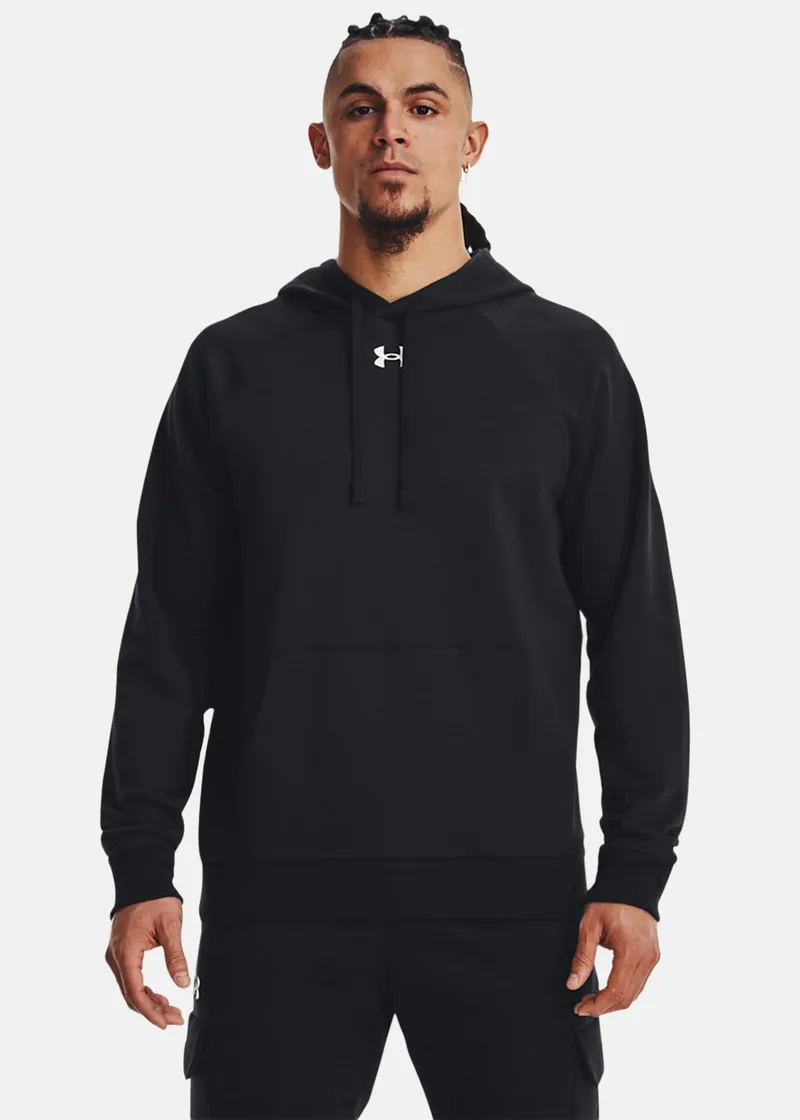 Bild 2 för Under Armour Rival Fleece Hoodie black 1379757 001 XL