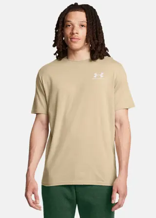 Produktfoto för Under Armour Sportstyle LC Short Sleeve Beige Medium Herr