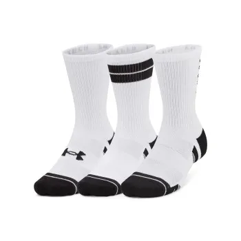 Alternativ bild 0 för Under Armour Strumpor 3P Performance Tech Nov Crew Socks Vit polyester Medium