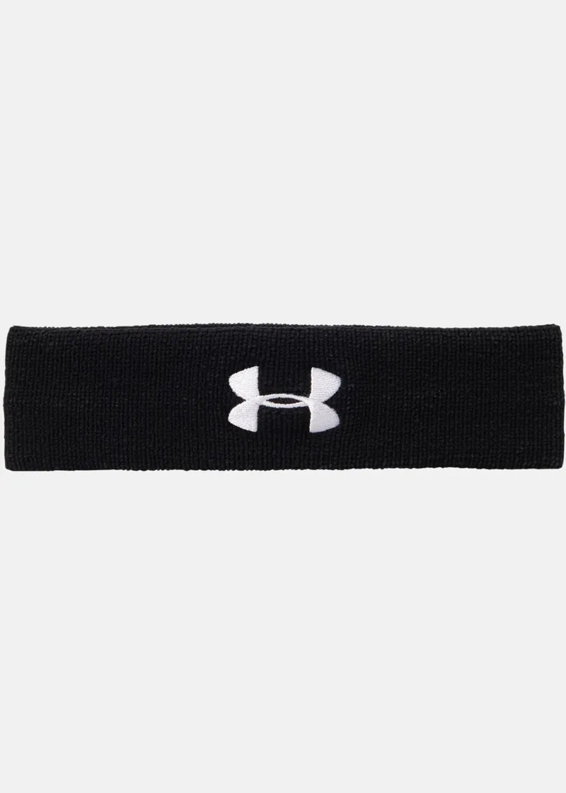 Bild 1 för Under Armour - Svart Beanie - Performance Black Headband @ Hatstore