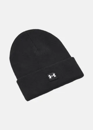 Produktfoto för Under Armour - Svart cuff Beanie - Halftime Cuff Black/White Cuff @ Hatstore