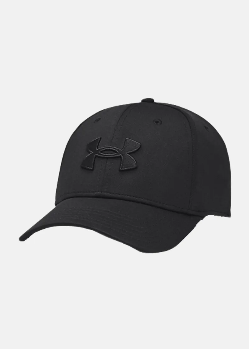 Bild 1 för Under Armour - Svart flexfit Keps - Blitzing Black Flexfit @ Hatstore