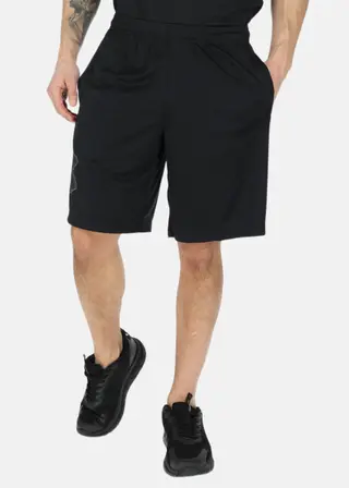 Produktfoto för Under Armour Tech Graphic Shorts Helsvart polyester Large Herr