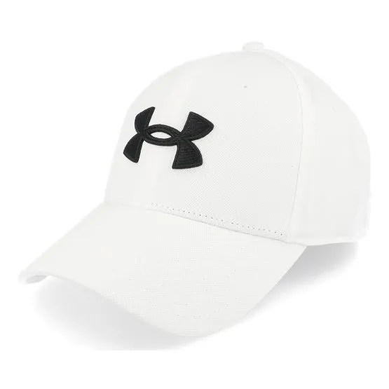 Bild 1 för Under Armour - Vit flexfit Keps - Blitzing White/Black Flexfit @ Hatstore