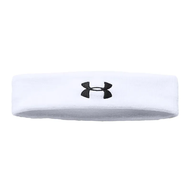 Bild 1 för Under Armour - Vit headband Beanie - Performance White Headband @ Hatstore