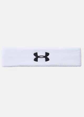 Produktfoto för Under Armour - Vit headband Beanie - Performance White Headband @ Hatstore