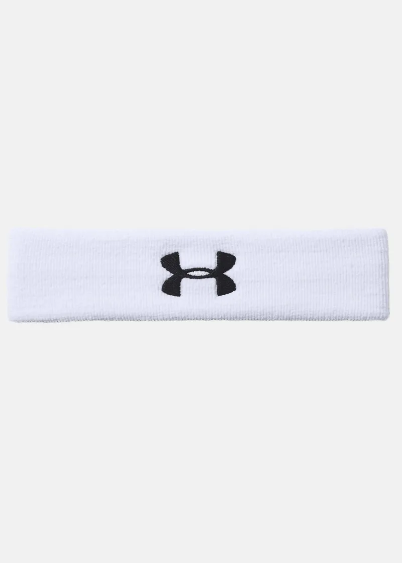 Bild 1 för Under Armour - Vit headband Beanie - Performance White Headband @ Hatstore