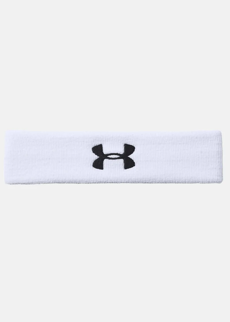 Bild 2 för Under Armour - Vit headband Beanie - Performance White Headband @ Hatstore
