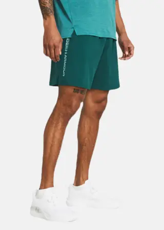 Produktfoto för Under Armour Woven Wordmark Shorts Grön polyester X-Large Herr