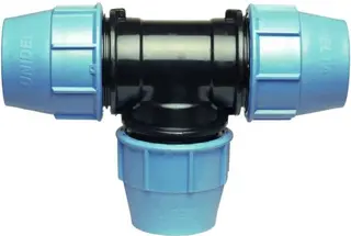 Produktfoto för Unidelta PE tee 25mm (603025)