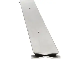 Produktfoto för Unidrain HighLine Custom - Linje komplett rostfritt stål: L800 mm för avloppsbeslag