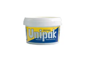 Produktfoto för UNIPAK Packningssalva 360 tätar tillsammans med packningsgarn gängade skarvar på installationer för varmvatten och uppvärmning