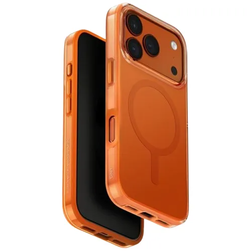 Alternativ bild 0 för UNIQ iPhone 17 Pro Mobilskal MagSafe Clario - Orange
