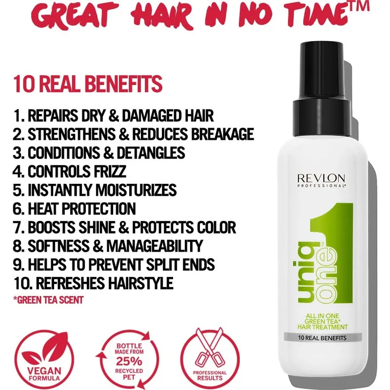 Bild 2 för Uniq One Hair Treatment Green Tea 150 ml