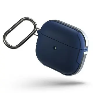 Produktfoto för Uniq Valencia Antimikrobiellt skyddsfodral för Apple AirPods 3 blå