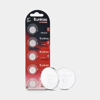 Produktfoto för Uniross Lithium CR1632 5-pack
