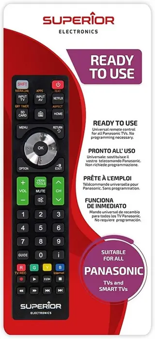 Produktfoto för Universal Fjärrkontroll Panasonic