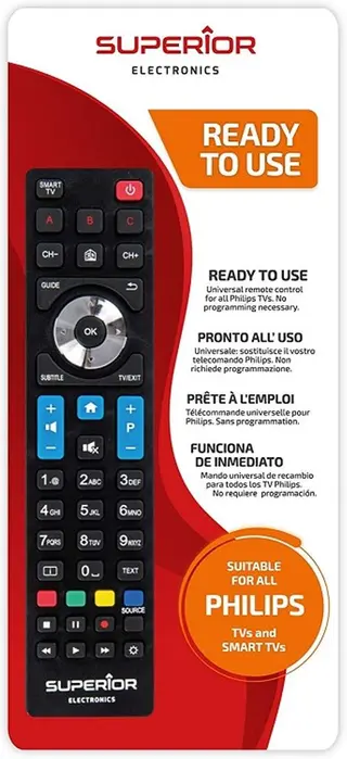 Produktfoto för Universal Fjärrkontroll Philips
