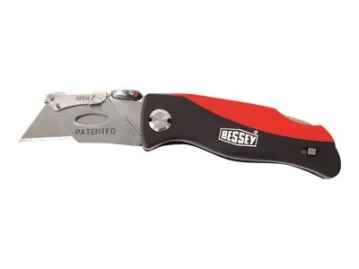 Alternativ bild 0 för UNIVERSALKNIV BESSEY ORIGINAL RÖD/SVART 5 BLAD  (12) | Beijerbygg Byggmaterial