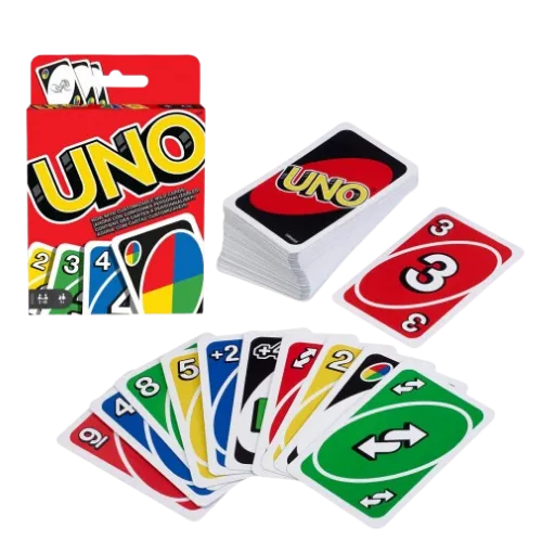 Bild 1 för Mattel Games UNO, Kortspel, Kasta kort, 7 År, Familjespel