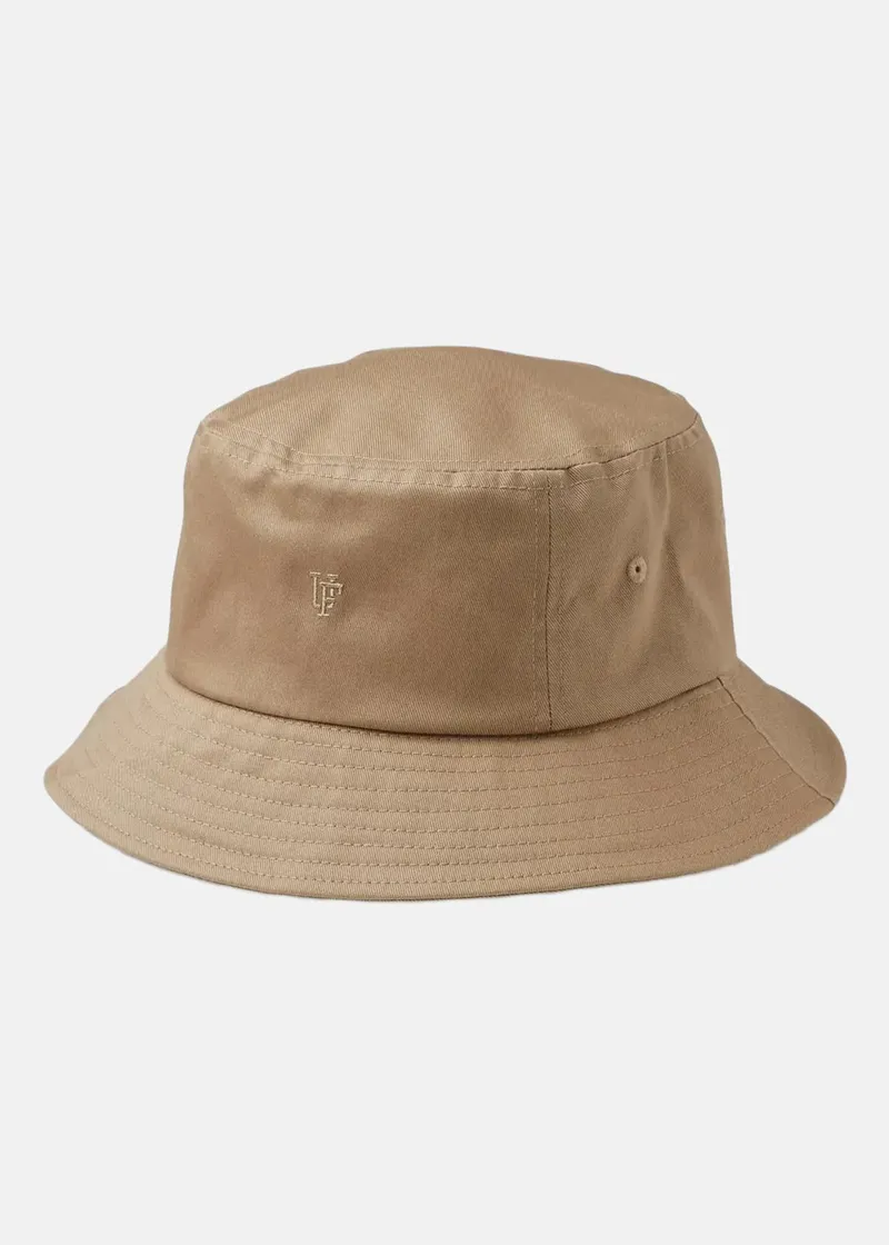 Bild 2 för Upfront - Beige bucket Hatt - Mini Organic Light Khaki Bucket @ Hatstore