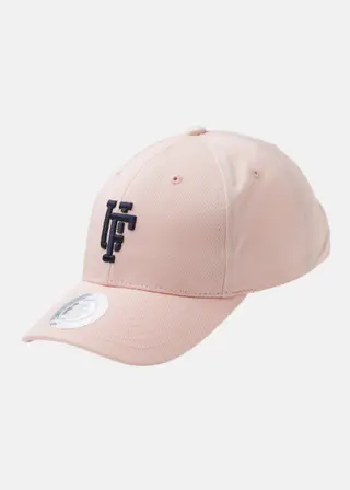 Produktfoto för Upfront - Rosa unconstructed Keps - Kids Spinback Youth Baseball Cap Light Pink/Dark Navy Dad Cap @ Hatstore