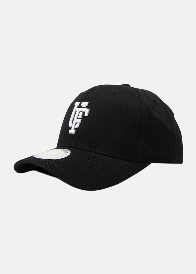 Bild 2 för Upfront - Svart adjustable Keps - Kids Spinback Youth Baseball Cap Black Adjustable @ Hatstore