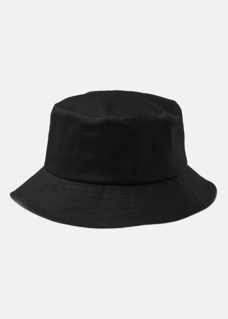 Bild 1 för Upfront - Svart bucket Hatt - Mini Organic Black Bucket @ Hatstore