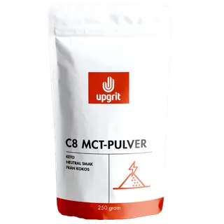 Produktfoto för upgrit C8 MCT-pulver 250 g