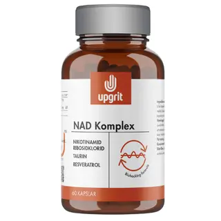 Produktfoto för Upgrit NAD-Komplex 60 kapslar