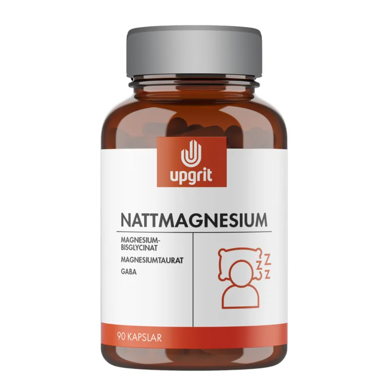 Bild 1 för Upgrit Nattmagnesium 90 kapslar