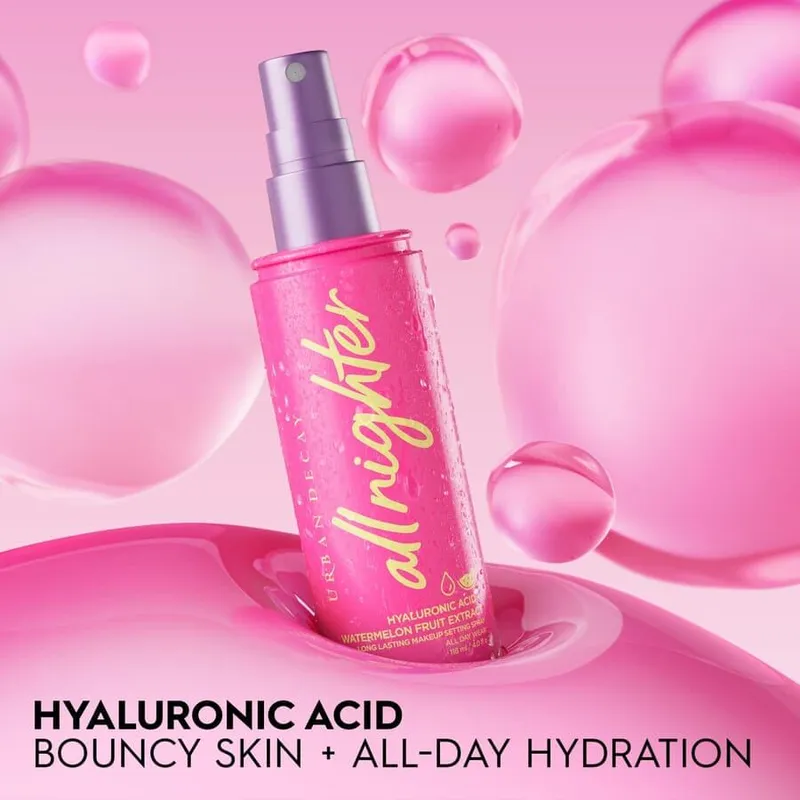 Bild 4 för Urban Decay All Nighter Setting Spray With Hyaluronic 118 ml