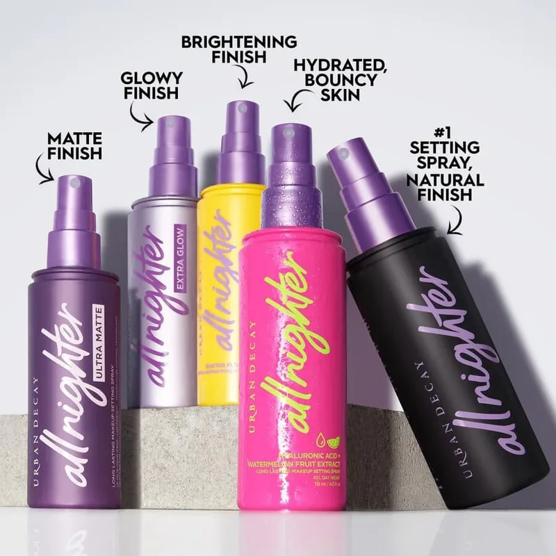 Bild 5 för Urban Decay All Nighter Setting Spray With Hyaluronic 118 ml