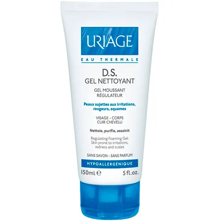 Bild 1 för Uriage URIAGE_DS Regulating Foaming Gel rengöringsgel för känslig hud 150 ml