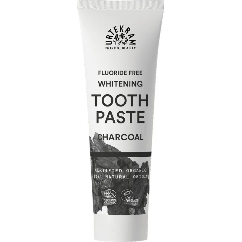 Bild 1 för Urtekram Nordic Beauty Urtekram Beauty Toothpaste Charcoal 75 ml