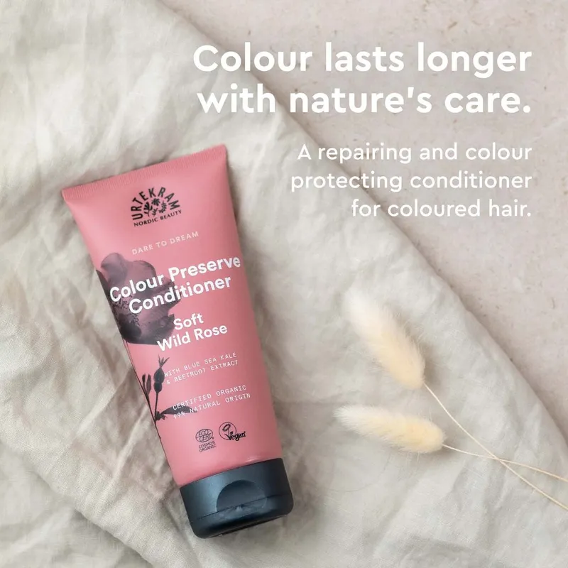 Bild 2 för Urtekram Nordic Beauty Urtekram Dare To Dream Soft Wild Rose Conditioner 180 ml