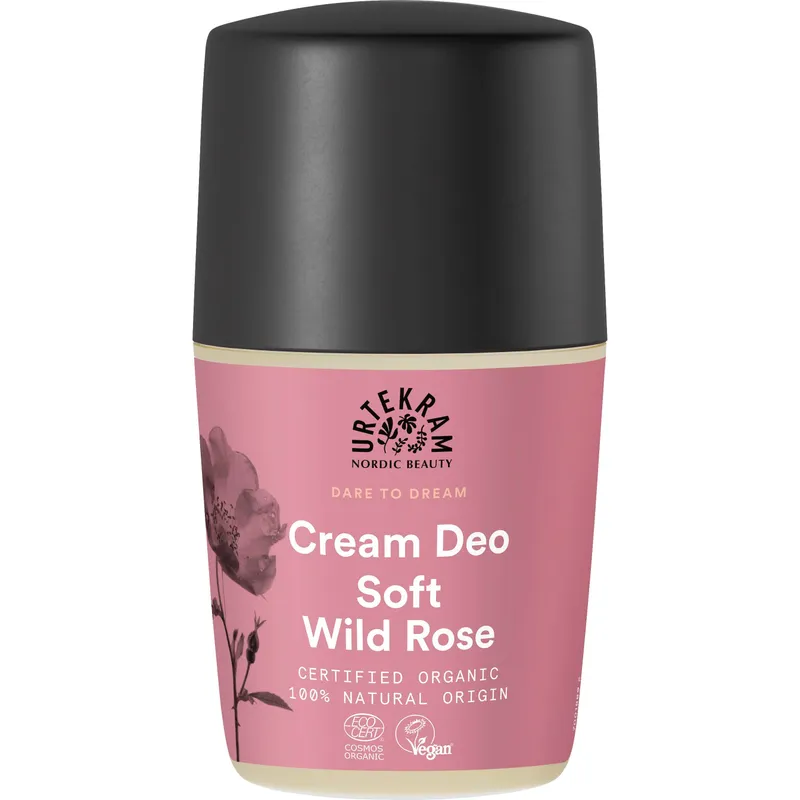 Bild 1 för Urtekram Nordic Beauty Urtekram Dare to Dream Soft Wild Rose Deo 50 ml