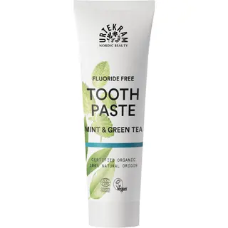 Produktfoto för Urtekram Nordic Beauty Urtekram Mint & Green Tea tandkräm 75 ml