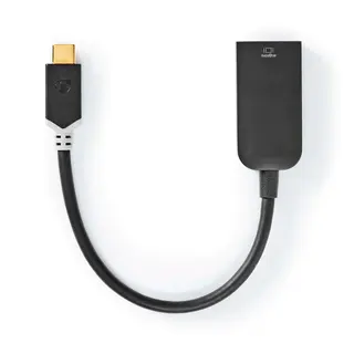 Produktfoto för USB-C Adapter, USB-C till HDMI, 4K@60Hz, 0.2m - Svart