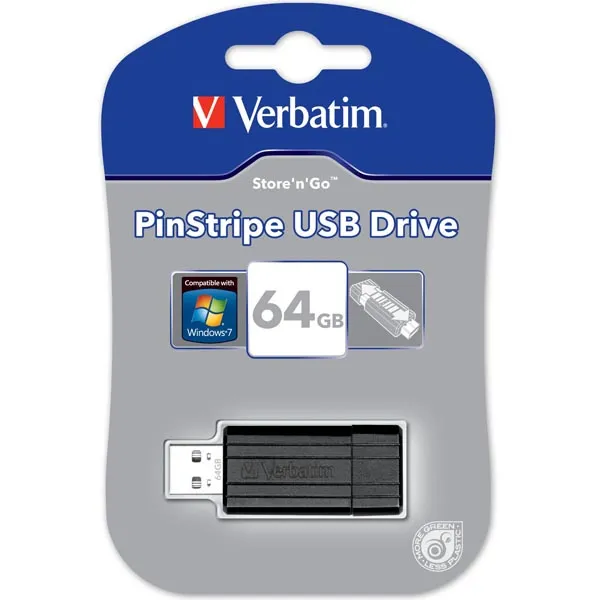 Alternativ bild 0 för USB-minne, PinStripe, 64 GB
