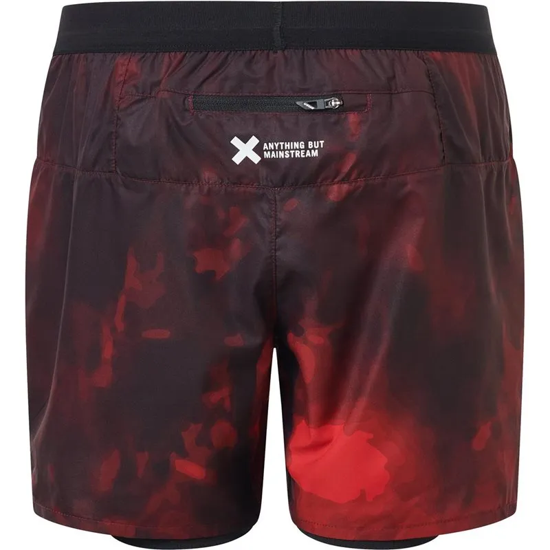 Bild 2 för USWE Dimma Trail RunningShorts Women Flame Red