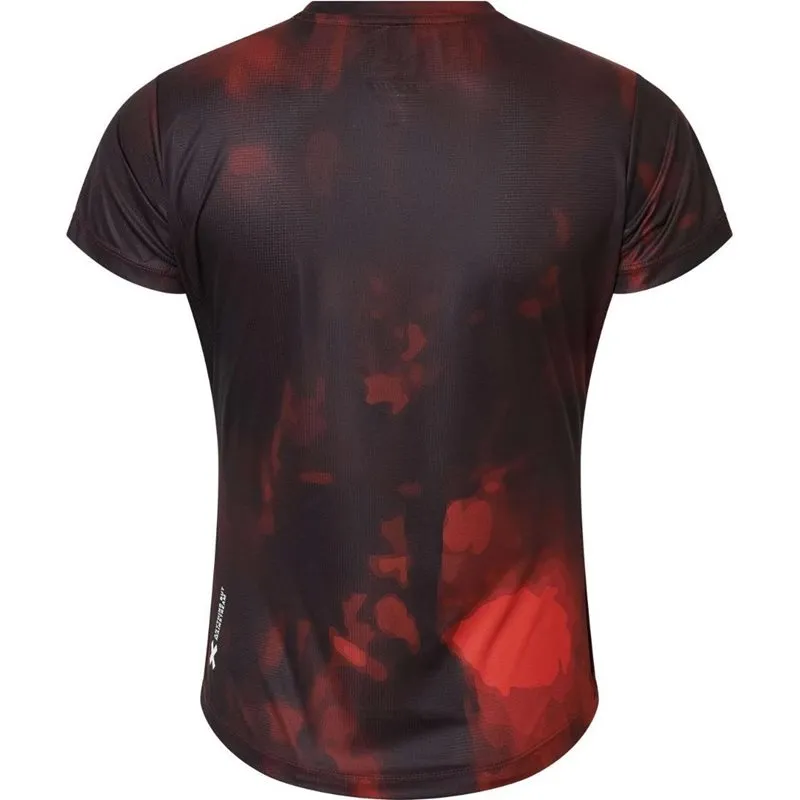 Bild 2 för USWE Dimma Trail RunningSS Tee Woman Flame Red