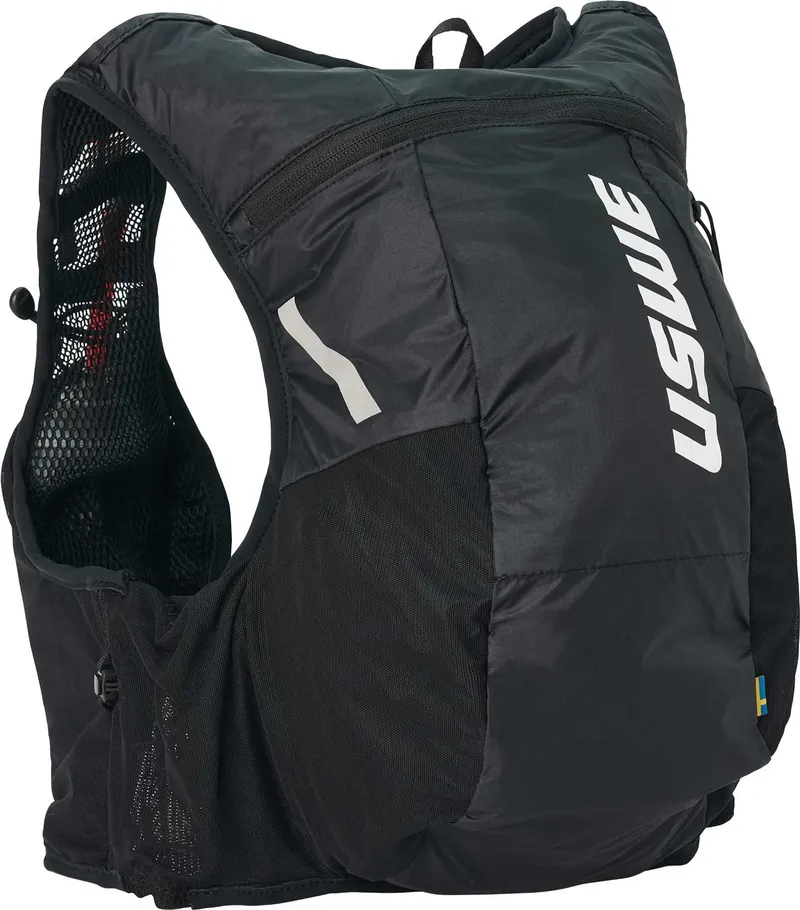 Bild 2 för USWE Pace 14L Trail Running Vest Black - L
