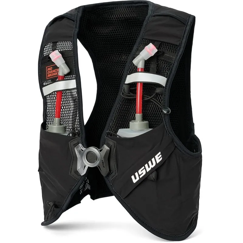Bild 1 för USWE Pace 8L Trail Running Vest Black - XL